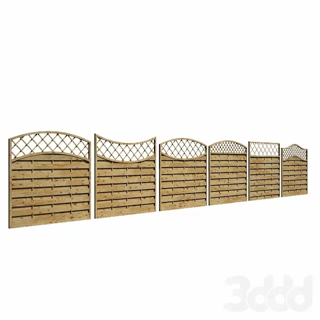 Wooden fence – 228959