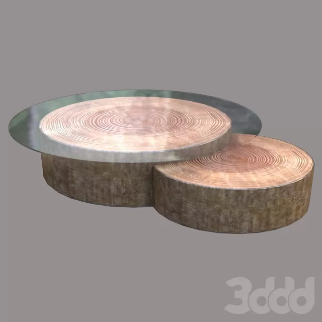 Wooden Round Table – 228975