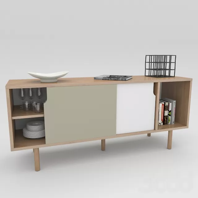 Wooden Sideboard – 228977