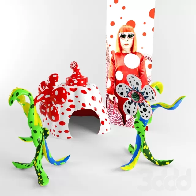 Yayoi Kusama sculpture – 229093