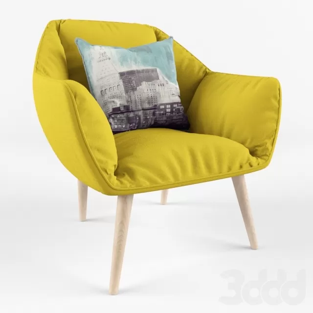 Yellow loft chair – 229099