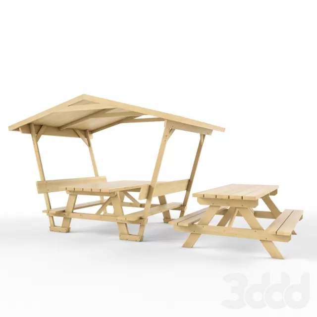 Беседка и стол – 229673