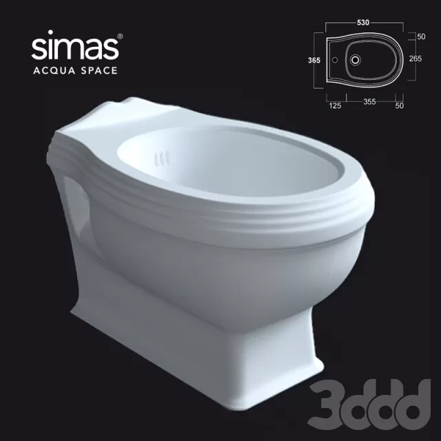 Биде simas AR_843 ОМ – 229703