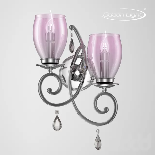 Бра ODEON LIGHT 3923 2W MAGENTA – 229897 Бра ODEON LIGHT 3923 2W MAGENTA – 229897