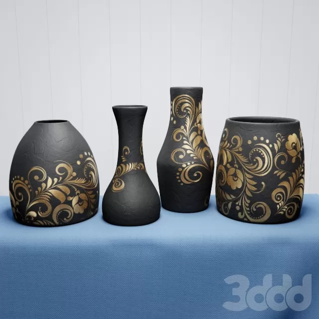 вазы Золотой декор – 230107