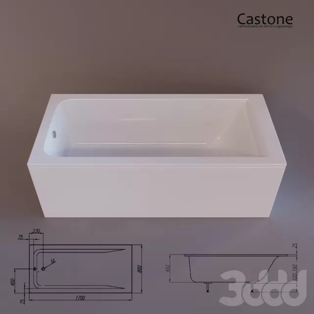 Ванна Castone Надежда – 230123