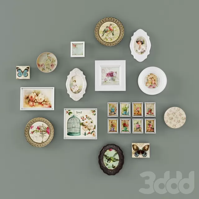 Винтажные рамки – 230237