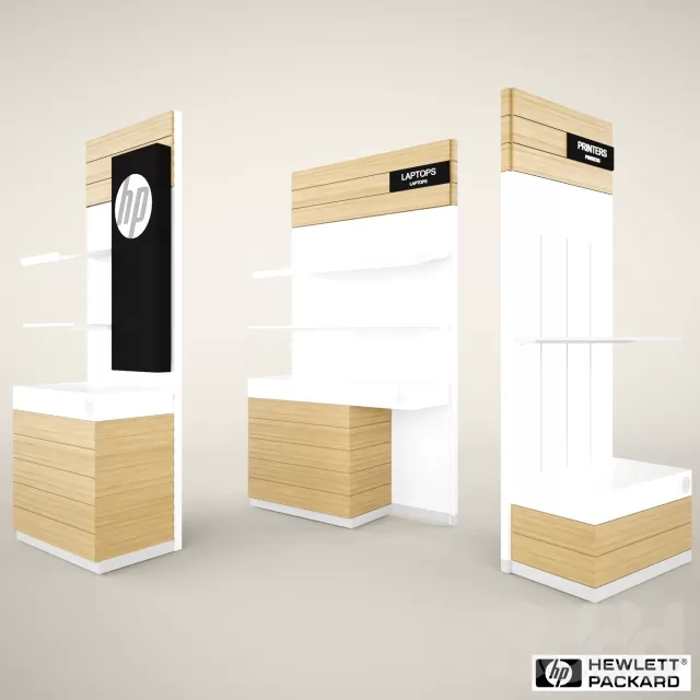 Выставочное оборудование для brand shop Hewlett Packard – 230383