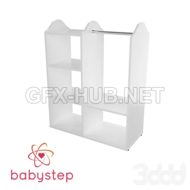 Гардероб детский babystep Классика980 открытый – 230431