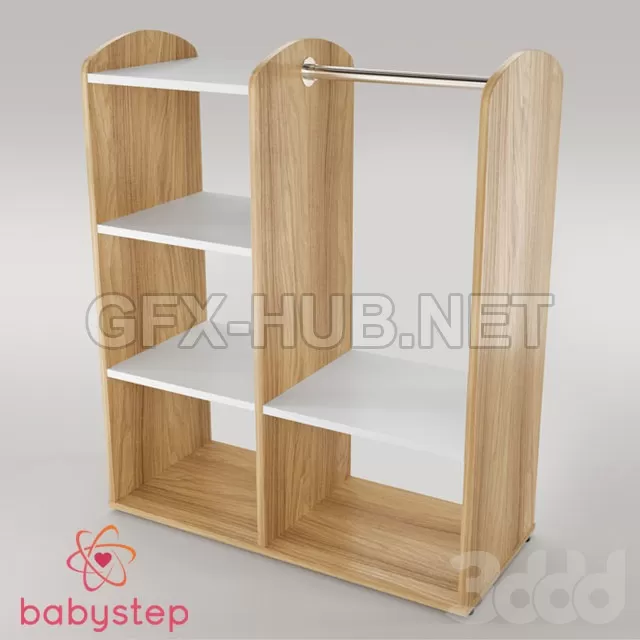 Гардероб детский babystep Праздник950 открытый – 230439