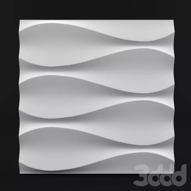 Гипсовая 3d панель Бачо TAPE – 230485