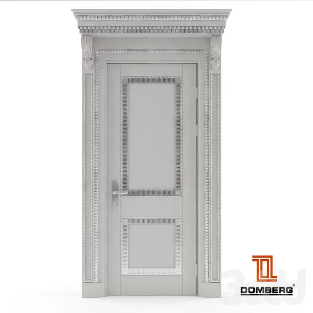Дверь с серебряной патиной Domberg – 230761
