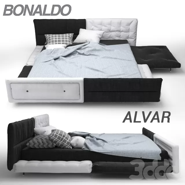 ДВУСПАЛЬНАЯ КРОВАТЬ BONALDO ALVAR – 230771