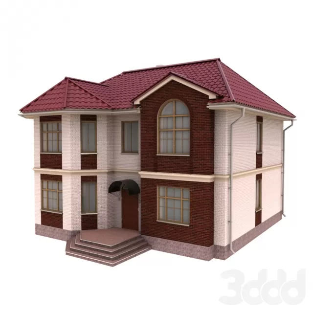 Двухэтажный коттедж – 230797