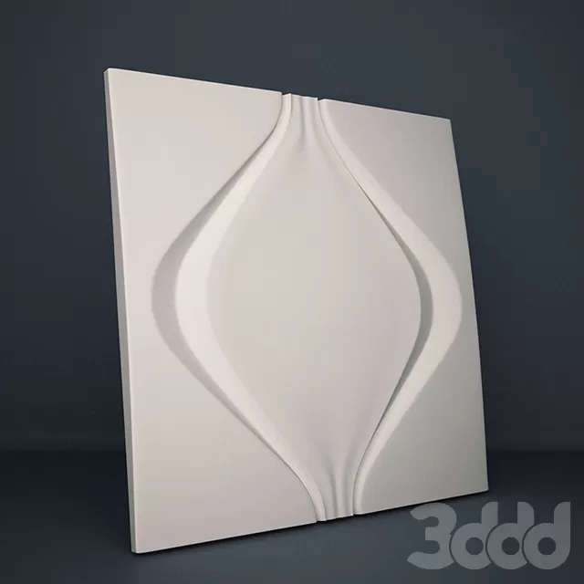 Декоративная 3D панель Мягкий ромб – 230849