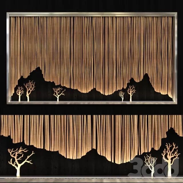 Декоративное панно Горы – 230933