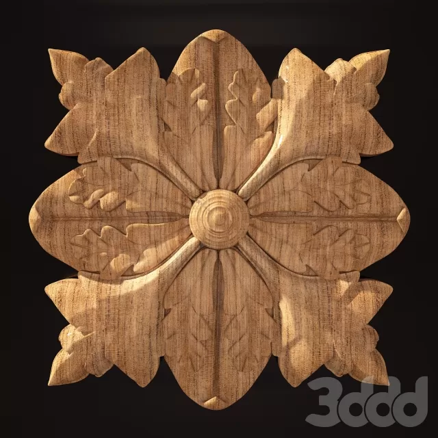 Деревянная розетка – 231061