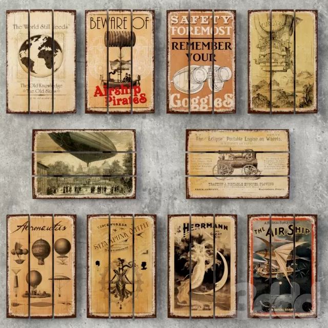 Деревянное панно Hard de core – 231067