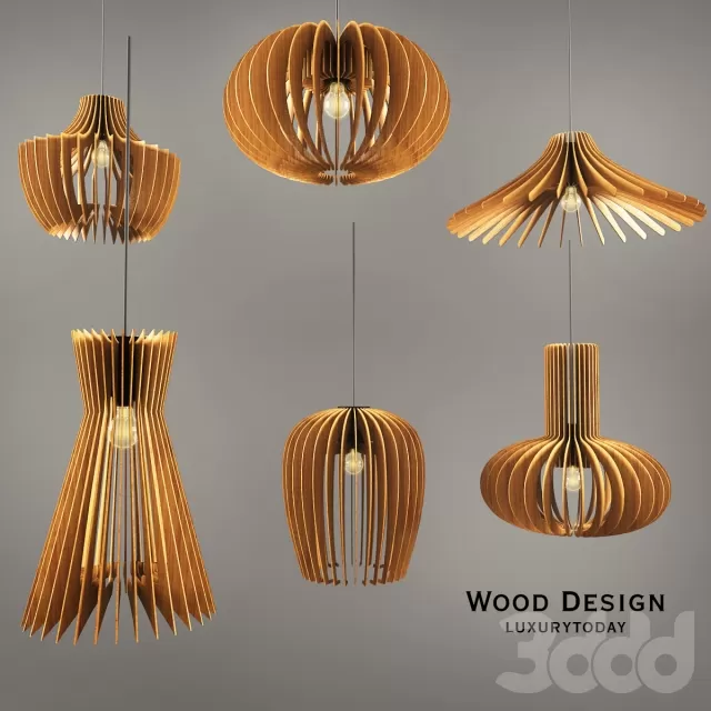 Деревянные светильники – 231071