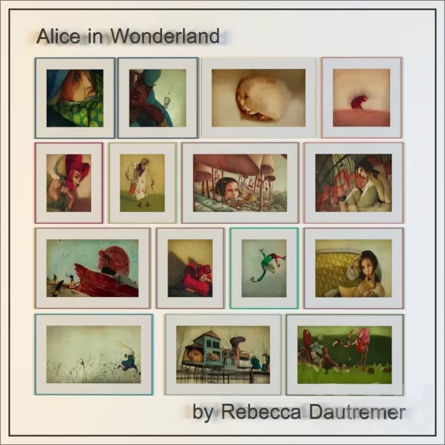 Детские иллюстрации от Rebecca Dautremer (15 шт) – 231143