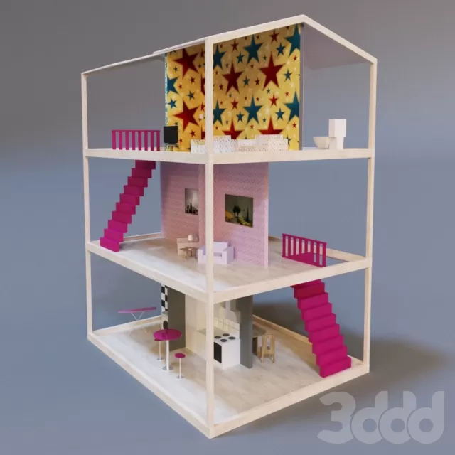 Детский домик для кукол – 231163