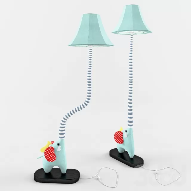 Детский торшер Elephant floor lamp – 231221