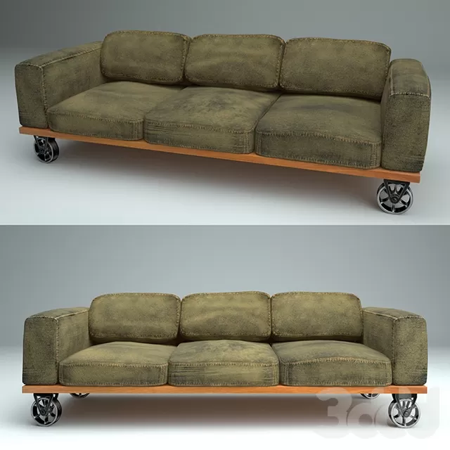 Диван Loft Jeans трехместный – 231343