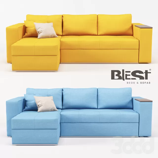 Диван модульный Кванти БМR ATM-2TM МББL от производителя Blest TM – 231465