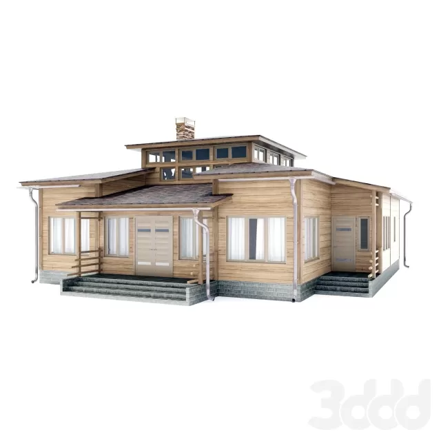 Дом из бруса 1 этаж – 231595