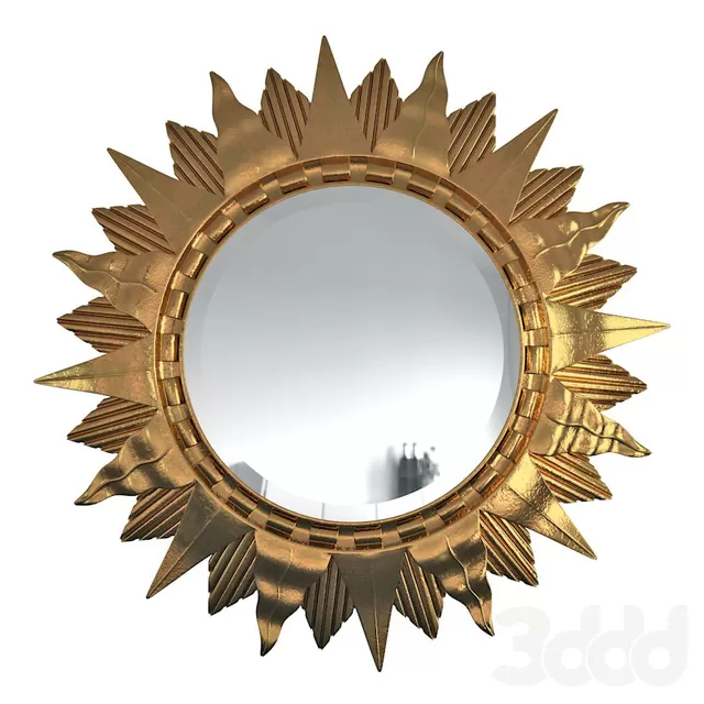 Зеркало Sol Gold – 231871