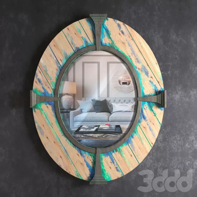 Зеркало Wooden Farm Mirror – 231875
