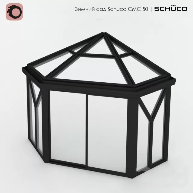 Зимний сад (№10) Schuco CMC 50. Четверть сегмента – 231981