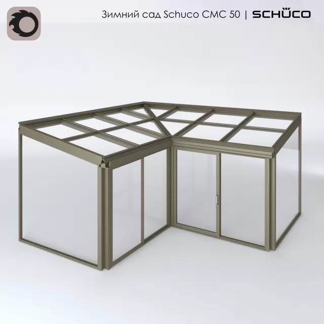 Зимний сад Schuco CMC 50 (угловой) – 231991