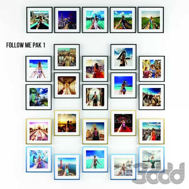 Картины – Follow me – 232223