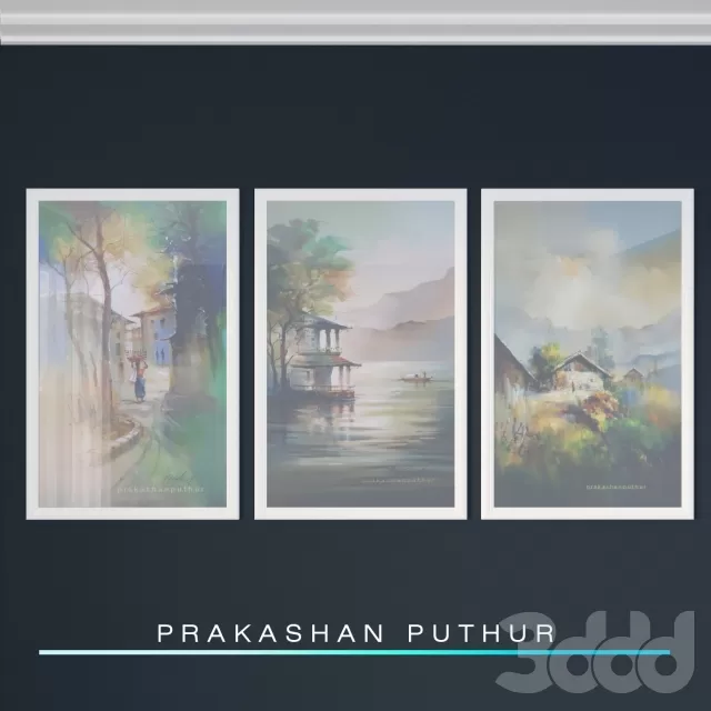 картины художника Prakashan Puthur. Часть 1 – 232255