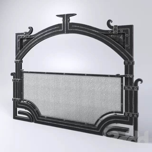 Кованый камин – 232463