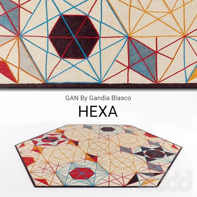 Ковер GAN By Gandia Blasco HEXA – 232471