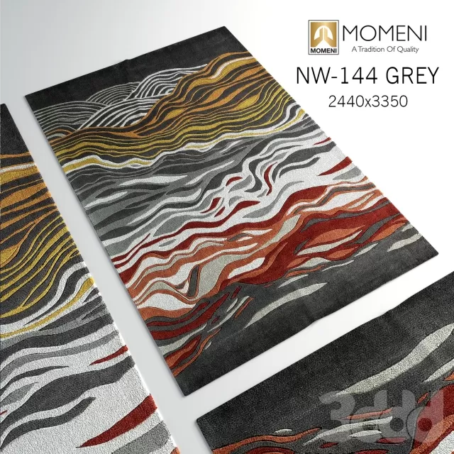 Ковер Momeni NW-144 GREY – 232483