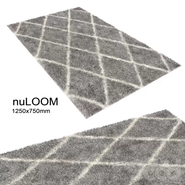 ковер Trellis Ash Shag Area Rug – 232501