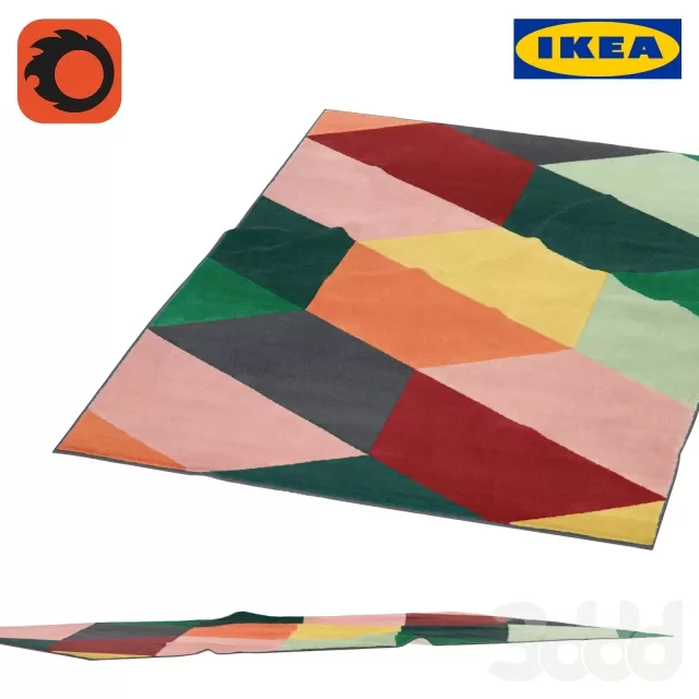 Ковер Пандруп Pandrup Rug Ikea – 232509
