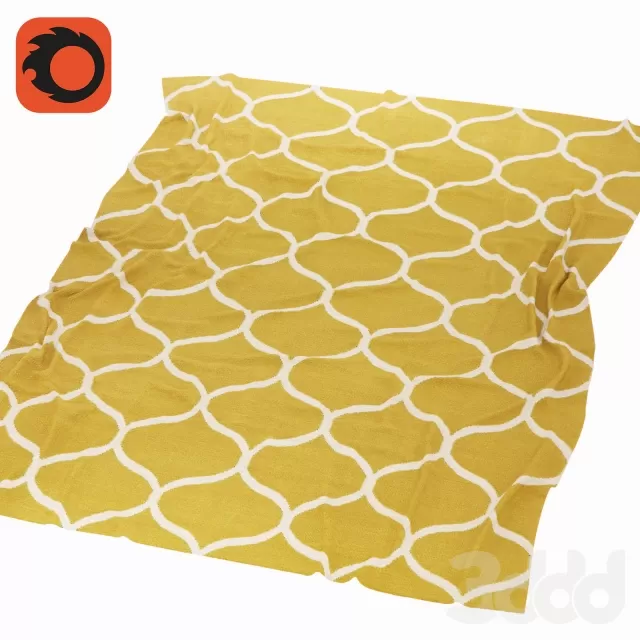 Ковер Стокгольм Stockholm Ikeaжелтыйкоричневый – 232519