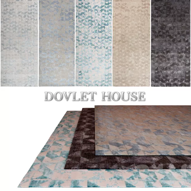 Ковры DOVLET HOUSE 5 штук (part 1) – 232537