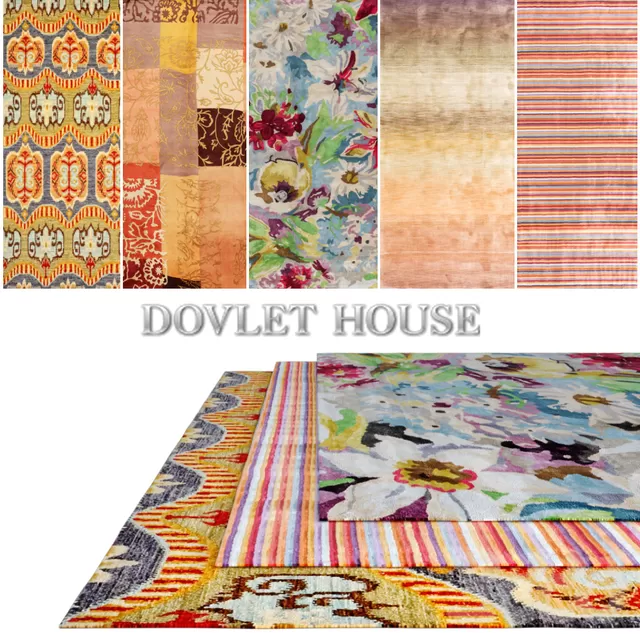 Ковры DOVLET HOUSE 5 штук (part 101) – 232543
