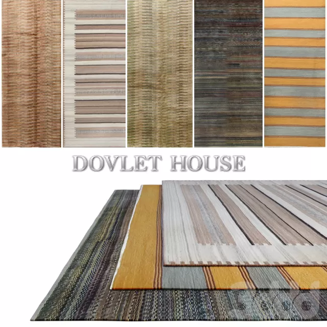 Ковры DOVLET HOUSE 5 штук (part 102) – 232545