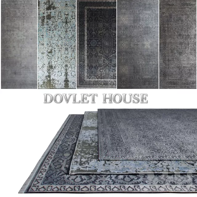Ковры DOVLET HOUSE 5 штук (part 108) – 232557