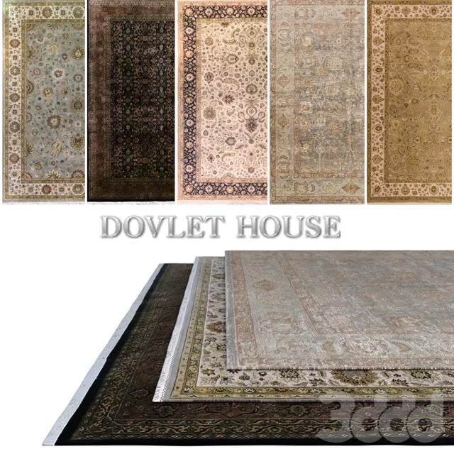 Ковры DOVLET HOUSE 5 штук (part 113) – 232569