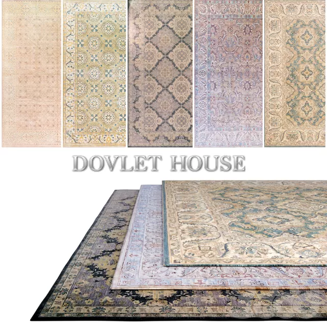 Ковры DOVLET HOUSE 5 штук (part 134) – 232615
