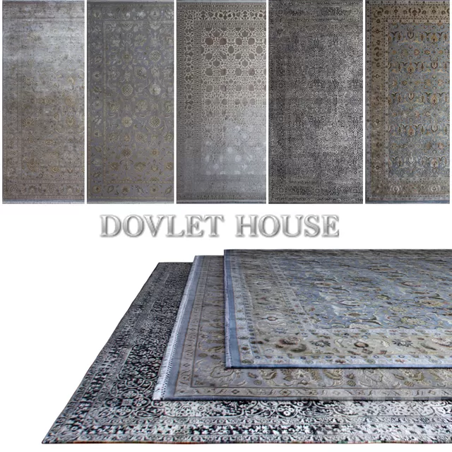 Ковры DOVLET HOUSE 5 штук (part 137) – 232621