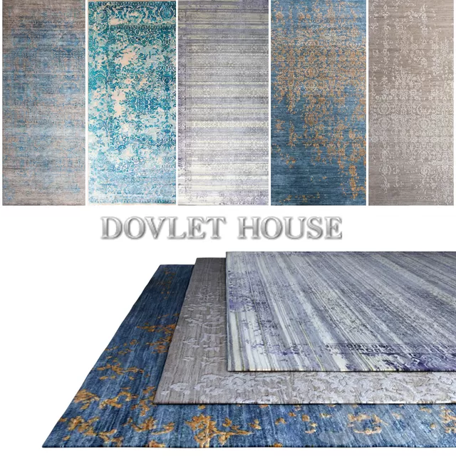 Ковры DOVLET HOUSE 5 штук (part 142) – 232633