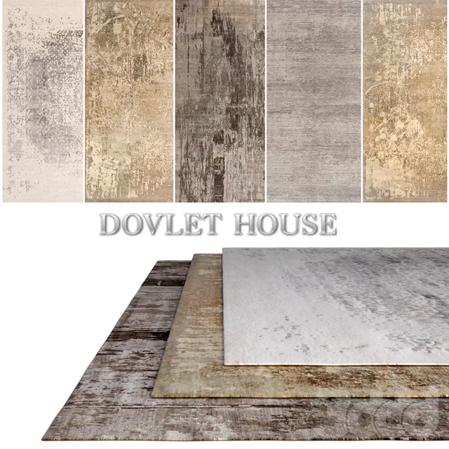 Ковры DOVLET HOUSE 5 штук (part 162) – 232677